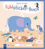 Cover von Mein erstes Fühlsticker-Buch - Wilde Tiere