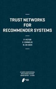 Cover von Trust Networks for Recommender Systems