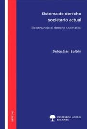 Cover von Sistema de derecho societario actual