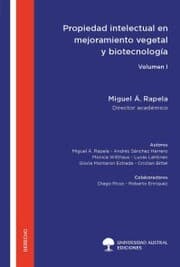 Cover von Propiedad intelectual en mejoramiento vegetal y biotecnología - Volumen I