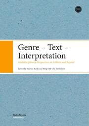 Cover von Genre - Text - Interpretation