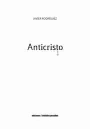 Cover von Anticristo