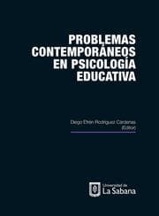 Cover von Problemas contemporáneos en psicología educativa