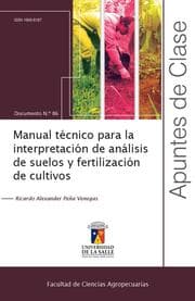 Cover von Manual técnico para la interpretación de análisis de suelos y fertilización de cultivos