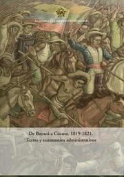 Cover von De Boyacá a Cúcuta, 1819-1821