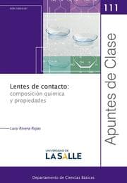 Cover von Lentes de contacto: composición química y propiedades