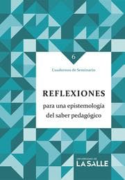 Cover von Reflexiones para una epistemología del saber pedagógico