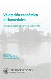 Cover von Valoración económica de humedales