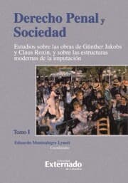 Cover von Derecho Penal y Sociedad. Estudios sobre las obras de Günther Jakobs y Claus Roxin, y sobre las estructuras modernas de la imputación. Tomo 1