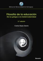 Cover von Filosofía de la educación