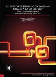 Cover von El Estado de Derecho colombiano frente a la corrupción
