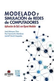 Cover von Modelado y simulación de redes. Aplicación de QoS con opnet modeler