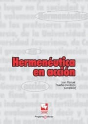 Cover von Hermenéutica en acción