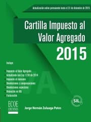 Cover von Cartilla impuesto al valor agregado 2015