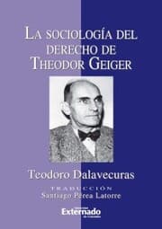 Cover von La sociología del derecho de Theodor Geiger