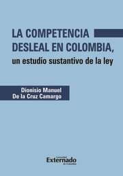 Cover von La competencia desleal en Colombia
