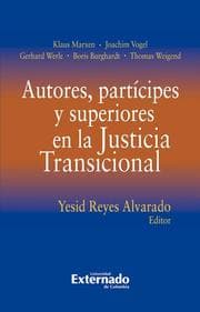 Cover von Autores, partícipes y superiores en la Justicia Transicional