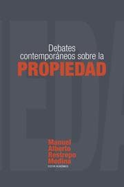 Cover von Debates contemporáneos sobre la propiedad
