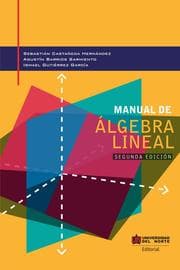 Cover von Manual de álgebra lineal 2da edición