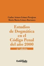 Cover von Estudios de dogmática en el código penal del año 2000
