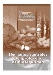 Cover von Elementos centrales del protocolo de bioseguridad