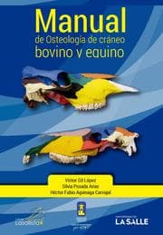 Cover von Manual de osteología de cráneo bovino y equino