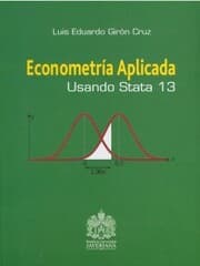 Cover von Econometría aplicada usando stata 13