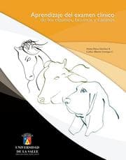 Cover von Aprendizaje del examen clínico de los equinos, bovinos y caninos