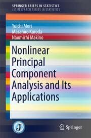 Cover von Nonlinear Principal Component Analysis and Its Applications
