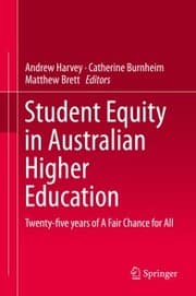 Cover von Student Equity in Australian Higher Education