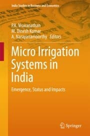 Cover von Micro Irrigation Systems in India