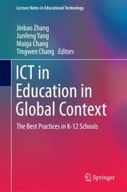 Cover von ICT in Education in Global Context