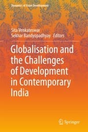 Cover von Globalisation and the Challenges of Development in Contemporary India