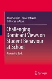 Cover von Challenging Dominant Views on Student Behaviour at School