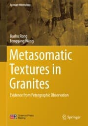 Cover von Metasomatic Textures in Granites