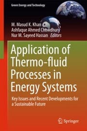 Cover von Application of Thermo-fluid Processes in Energy Systems