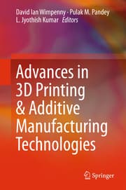 Cover von Advances in 3D Printing & Additive Manufacturing Technologies