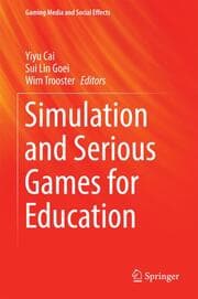 Cover von Simulation and Serious Games for Education