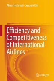 Cover von Efficiency and Competitiveness of International Airlines