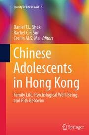 Cover von Chinese Adolescents in Hong Kong