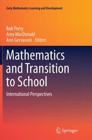 Cover von Mathematics and Transition to School