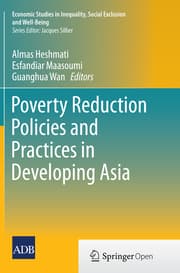Cover von Poverty Reduction Policies and Practices in Developing Asia