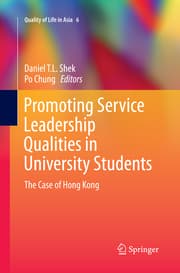 Cover von Promoting Service Leadership Qualities in University Students