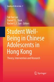 Cover von Student Well-Being in Chinese Adolescents in Hong Kong