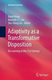 Cover von Adaptivity as a Transformative Disposition