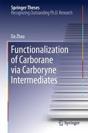Cover von Functionalization of Carborane via Carboryne Intermediates