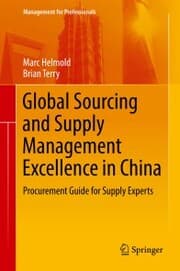 Cover von Global Sourcing and Supply Management Excellence in China