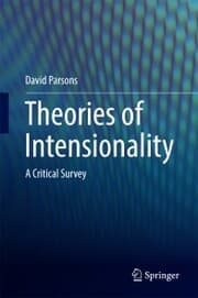 Cover von Theories of Intensionality