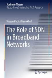 Cover von The Role of SDN in Broadband Networks