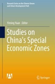 Cover von Studies on China's Special Economic Zones